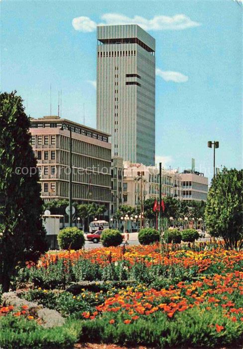 TUNIS Tunesie Avenue Bourguiba
