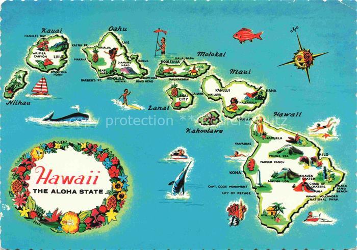 Honolulu Hawaii USA The Aloha State Details