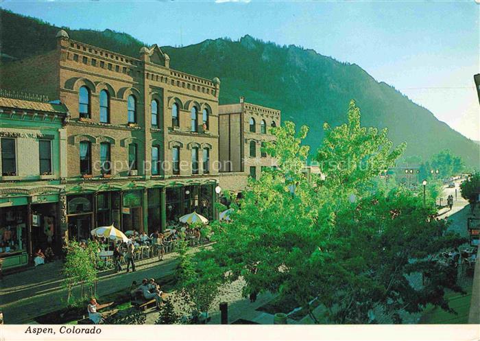 Aspen Colorado USA Hyman Street Mall