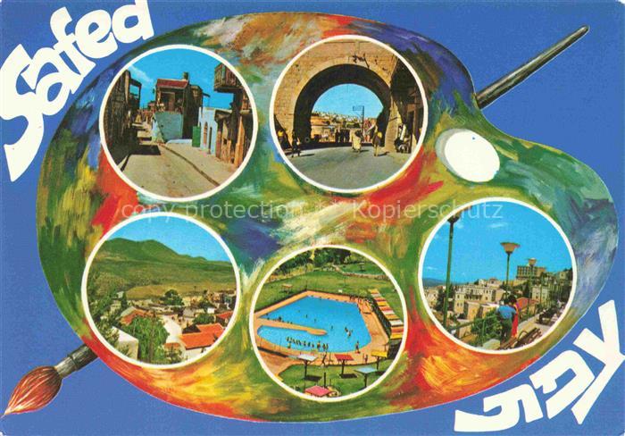 Safed Saffed Israel Teilansichten