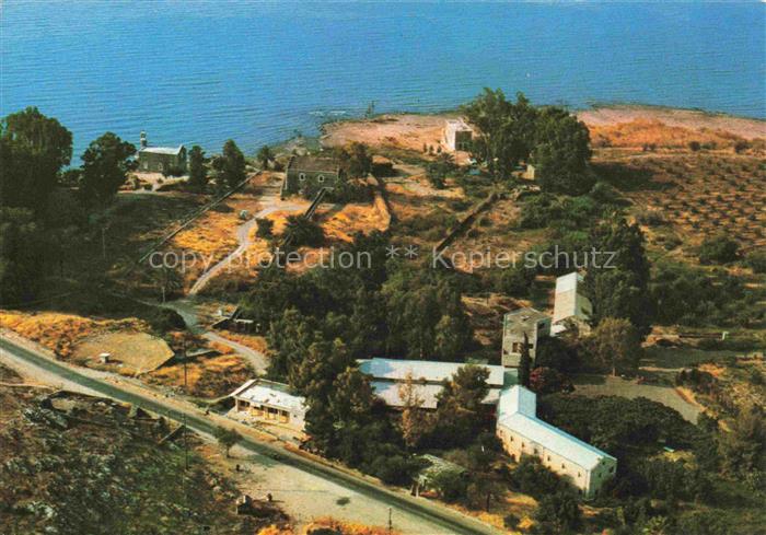 Tabgha Israel On the Sea of Galilee Air view