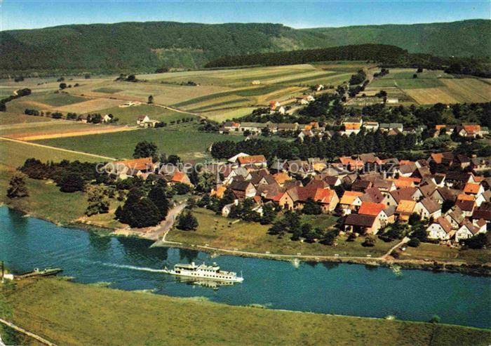 Wahmbeck Oberweser Nordhessen Fliegeraufnahme
