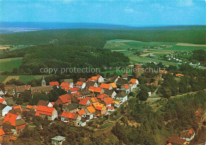 Trendelburg Diemel Deisel Hessen Fliegeraufnahme