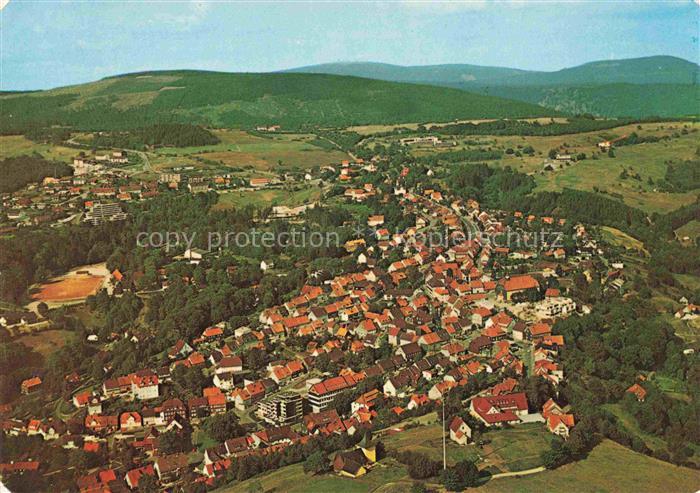 St Andreasberg Harz Niedersachsen Fliegeraufnahme