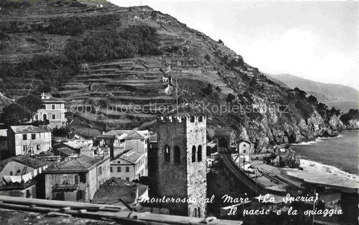Monterosso al Mare LA SPEZIA Liguria IT Panorama