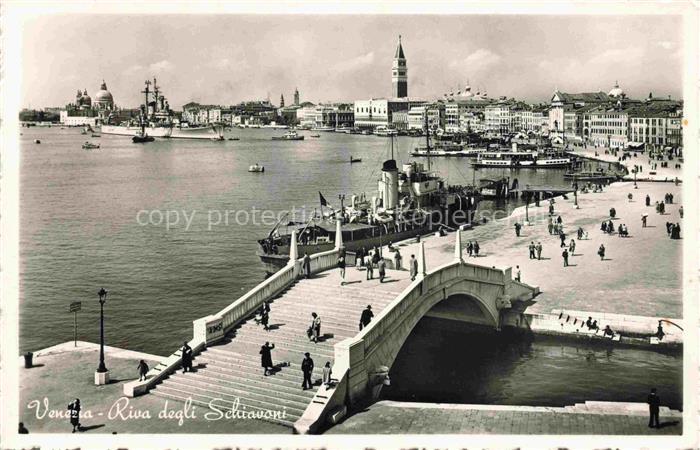 VENEZIA Venedig Venice Venise IT Riva degli Schiavoni