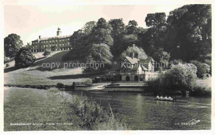 Shrewsbury  Shropshire UK School From the Riveri