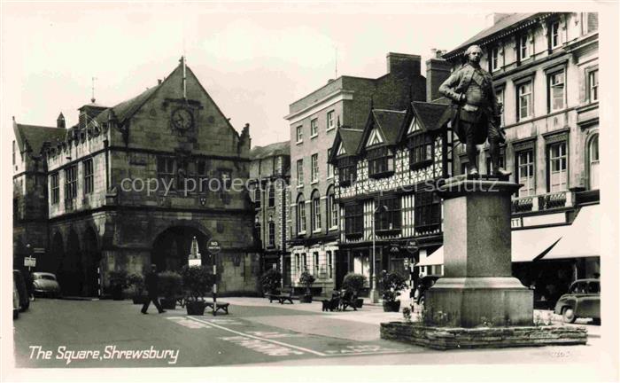 Shrewsbury  Shropshire UK The Square