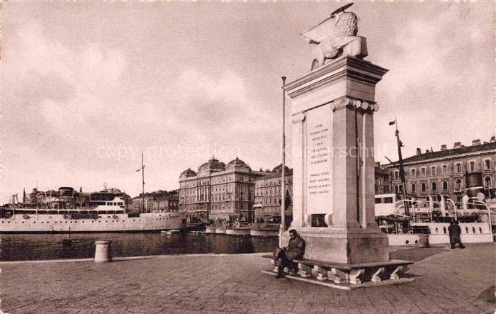 Fiume  RIJEKA Susak Croatia Molo S. Marco Monument Caduti