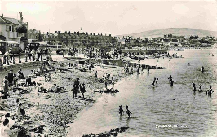 Swanage Purbeck Dorset UK Strand
