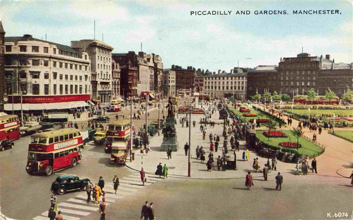 MANCHESTER  UK Piccadilly and Gardens