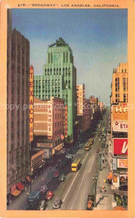 LOS ANGELES California USA Broadway