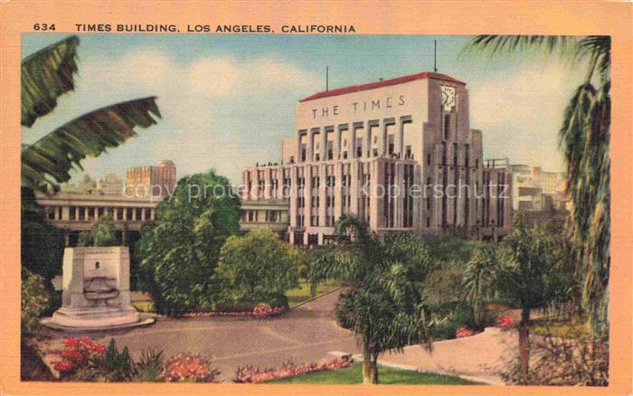LOS ANGELES California USA Times Building