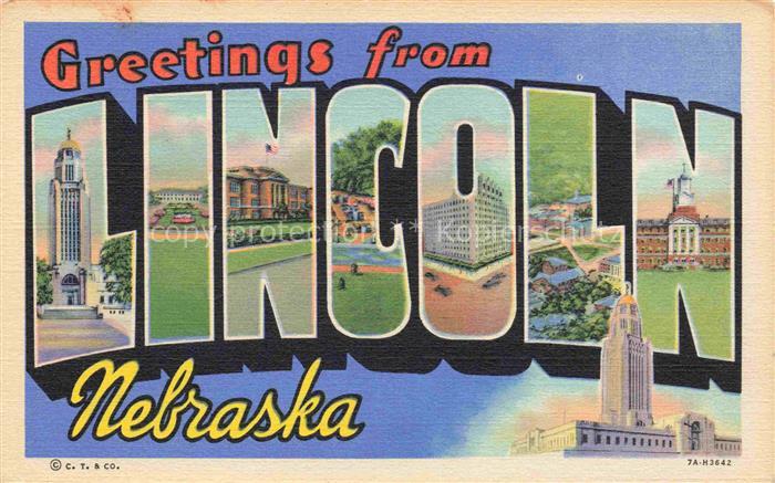 Lincoln Nebraska USA Greetings