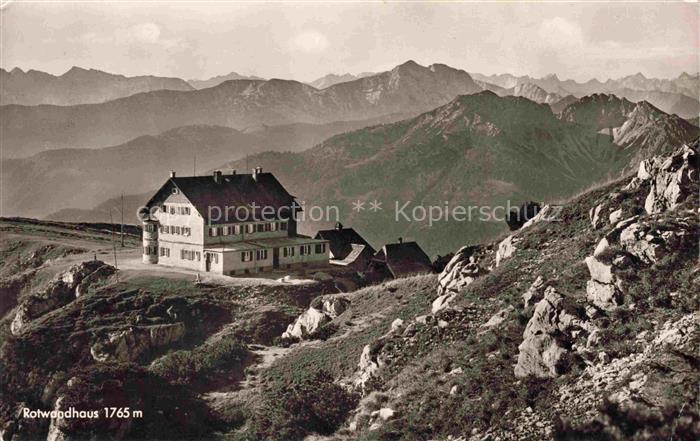 Rotwandhaus 1765m Schliersee Bayern Rofan Schinder