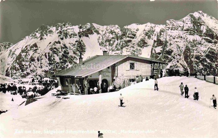 Zell See AT Skigebiet Scheitelhoehe