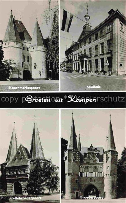 Kampen NL Stadthaus Broederpoortz Koornmarktspoort Cellebroederpoort