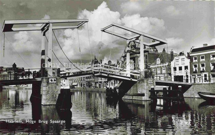 HAARLEM NL Hoge Brug Spaarne