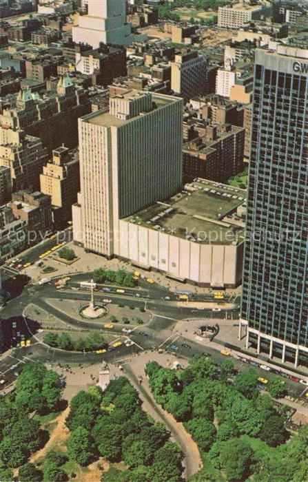 NEW YORK City USA Coliseum and The Gult and Western Building