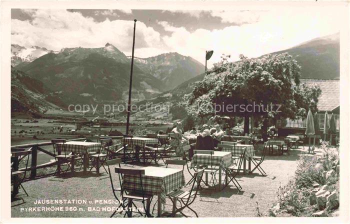 BAD HOFGASTEIN Pinzgau Salzburg AT Jausenstation und Pension