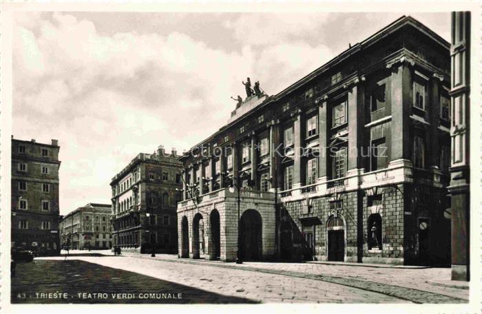 TRIESTE Triest IT Teatro verdi Comunale