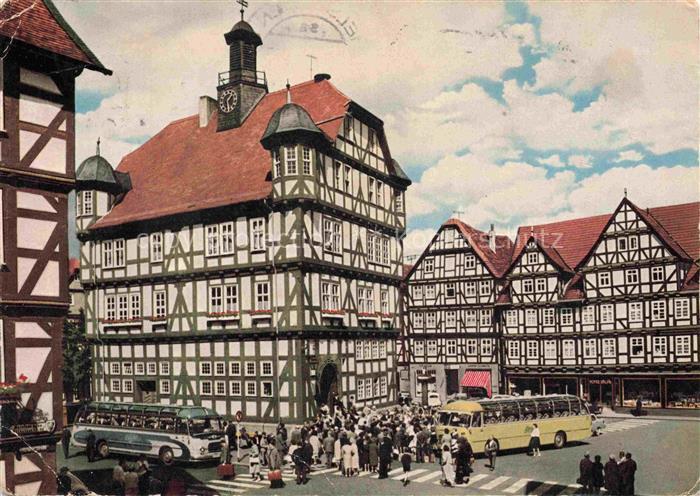 Melsungen Fulda Fachwerk Rathaus