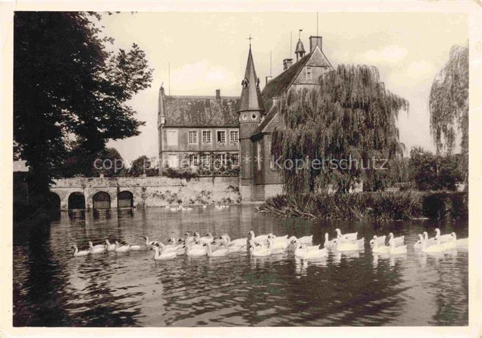 Huelshoff Burg Havixbeck Muenster NRW Muenster i. Westf.