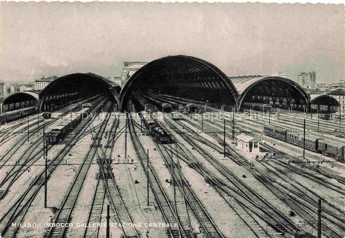 MILANO Mailand IT Bahnhof