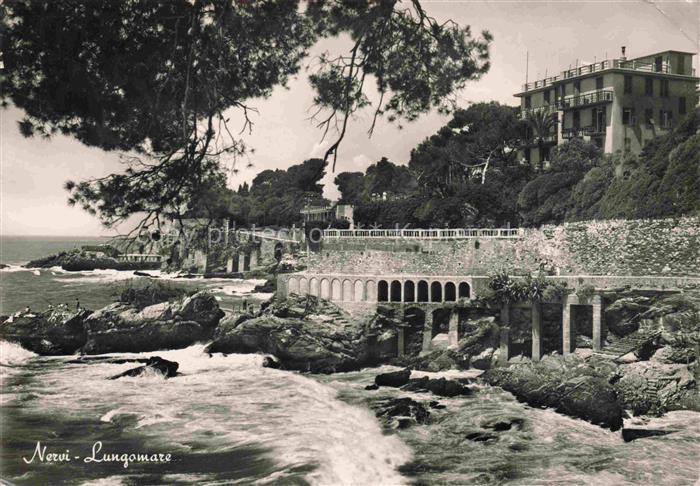 Nervi GENOVA Genua Liguria IT Lungomare
