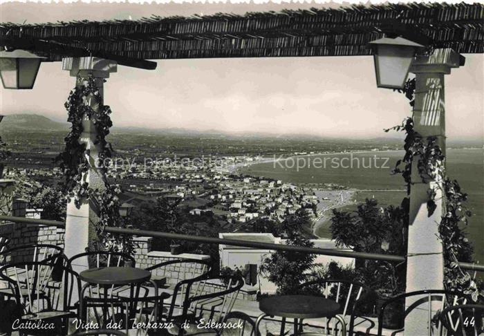 CATTOLICA  Provincia Rimini IT Vista dal Terrazzo di Edenrock