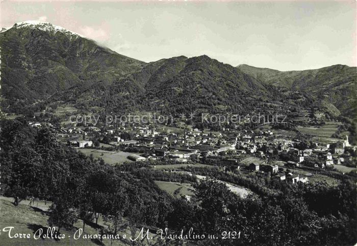 Torre Pellice Piemonte IT Panorama e M. Vandalino