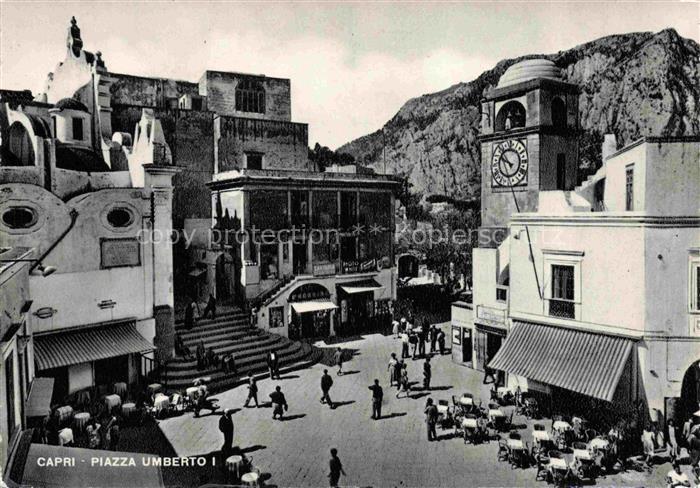 CAPRI Golfo di Napoli Campania IT Umberto der 1 Platz