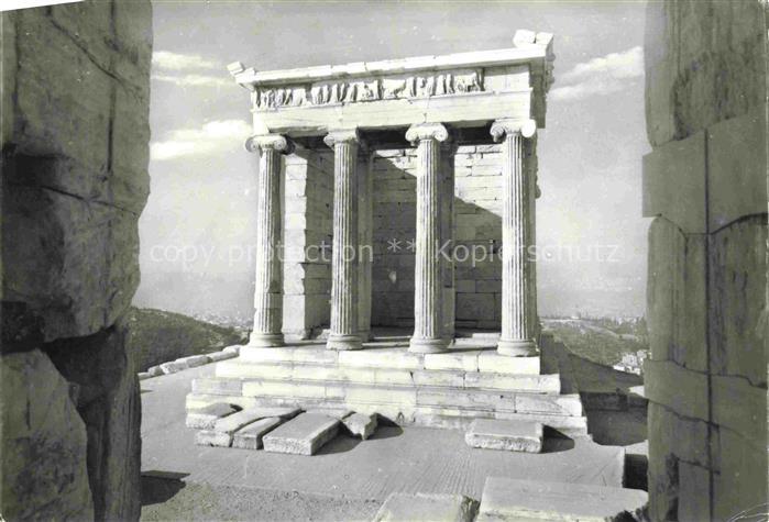 ATHEN Athenes Greece Akropolis Niketempel
