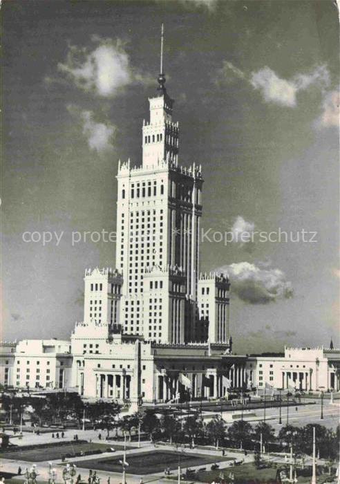 Varsovio Warschau WARSZAWA PL Palas KulturoSclenco