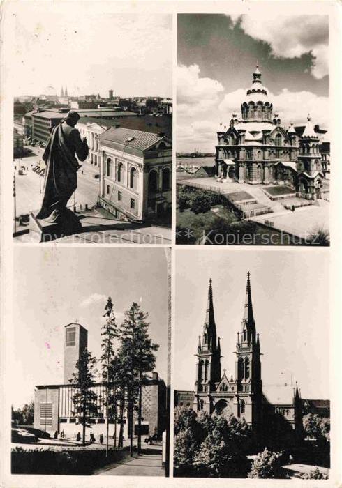 HELSINKI Helsingfors Suomi Kirchen Denkmal