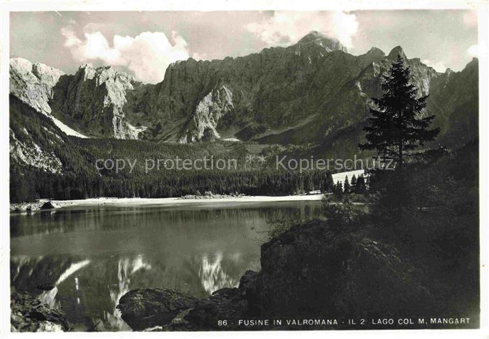 Fusine Laghi di  Fusine Weissenfelser Seen Tarvisio Udine IT Varomana Lago col.