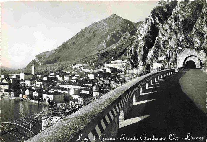 Limone-sul-Garda Brescia Lombardia IT Strada Gardesana