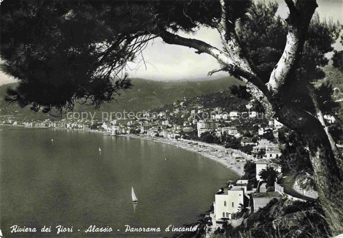 ALAssIO Savona Liguria IT Bluemenkueste Panorama