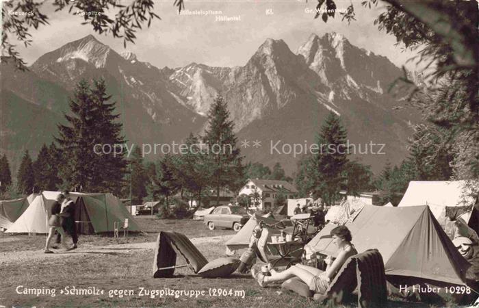 GARMISCH-PARTENKIRCHEN Bayern Camping Schmoelz