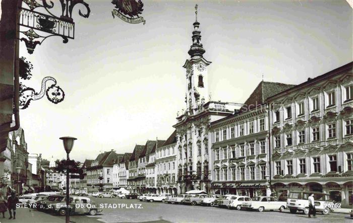 Steyr Enns Oberoesterreich AT Stadtplatz