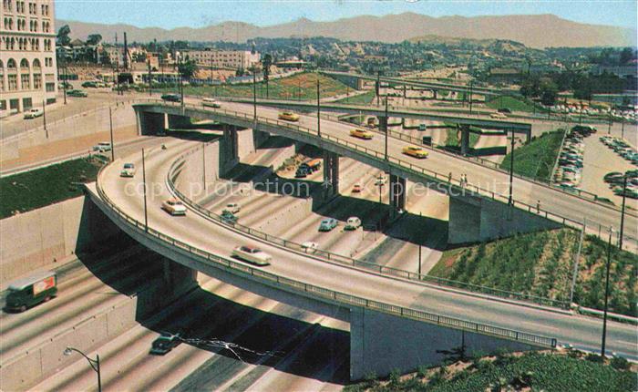 LOS ANGELES California USA Harbor Freeway