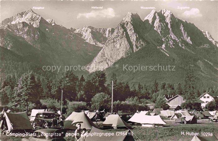 Schmoelz Grainau Camping Platz Zugspuitze
