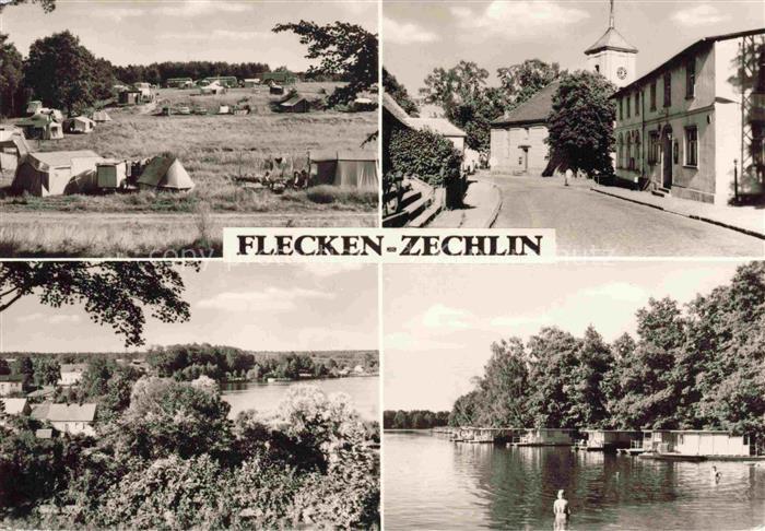Flecken Zechlin Rheinsberg Cempingplatz See