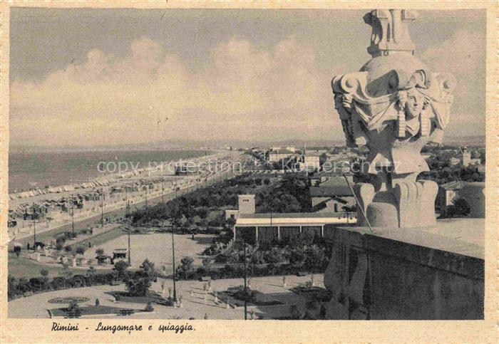RIMINI IT Lungamare e spiaggio Promenade