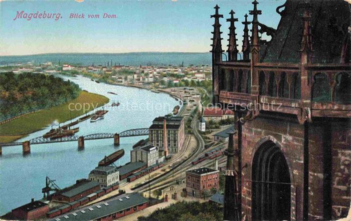 MAGDEBURG  CITY Blick vom Dom