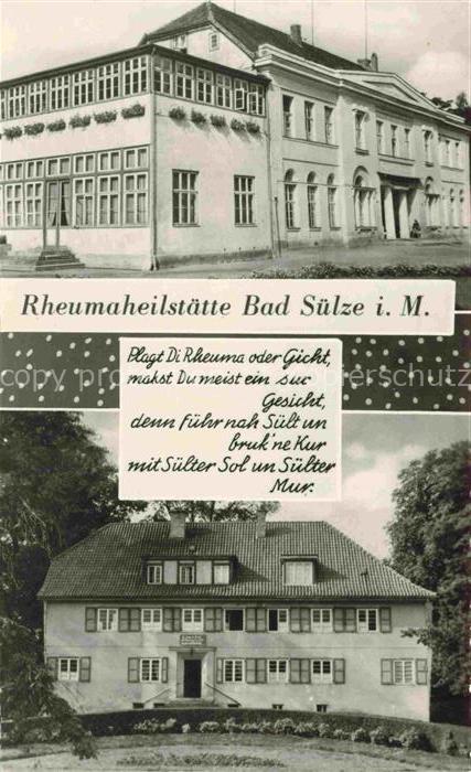 Bad Suelze Mecklenburg-Vorpommern Rheumaheilstaette
