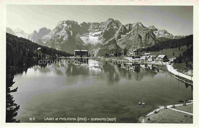 Misurinasee Lago di Misurina Auronzo Cadore IT Sorapis Panorama