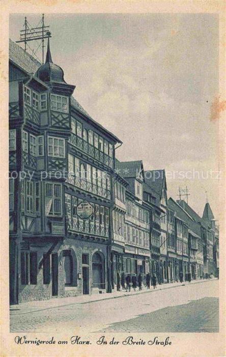Wernigerode Harz In der Breite Strasse