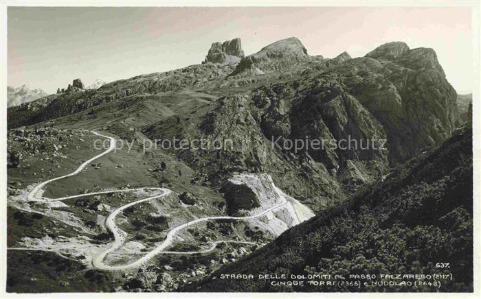 Passo Falzarego 2117m Falzaregopass IT Strada delle Dolomiti Cinque Torri e Nudo