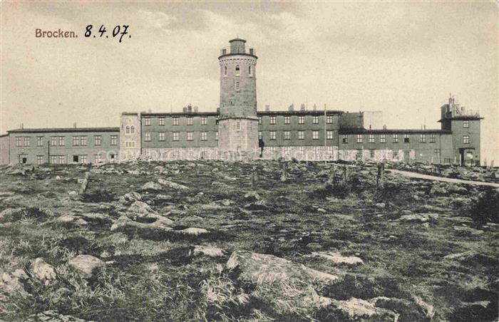 BROCKEN Harz Sachsen-Anhalt Brockenhotel